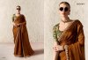 Rangat 4 By Kimora Fancy Fabric Embroidered Work Saree